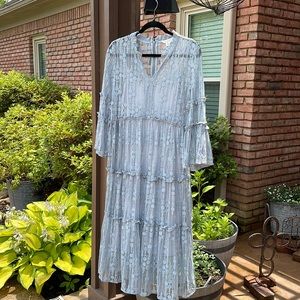 Sundance lace midi dress
